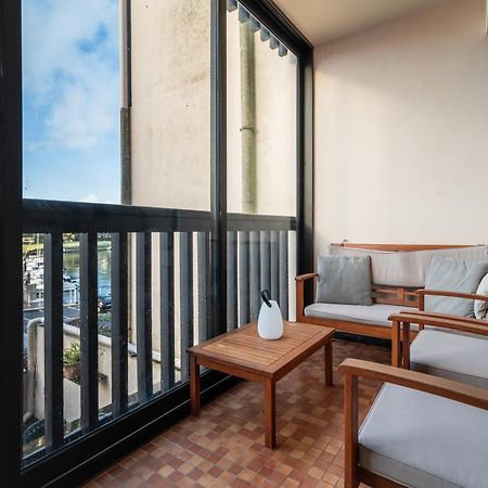 Atlantic Selection - Vue Port - Avec Loggia Et Parking Apartment Capbreton Luaran gambar