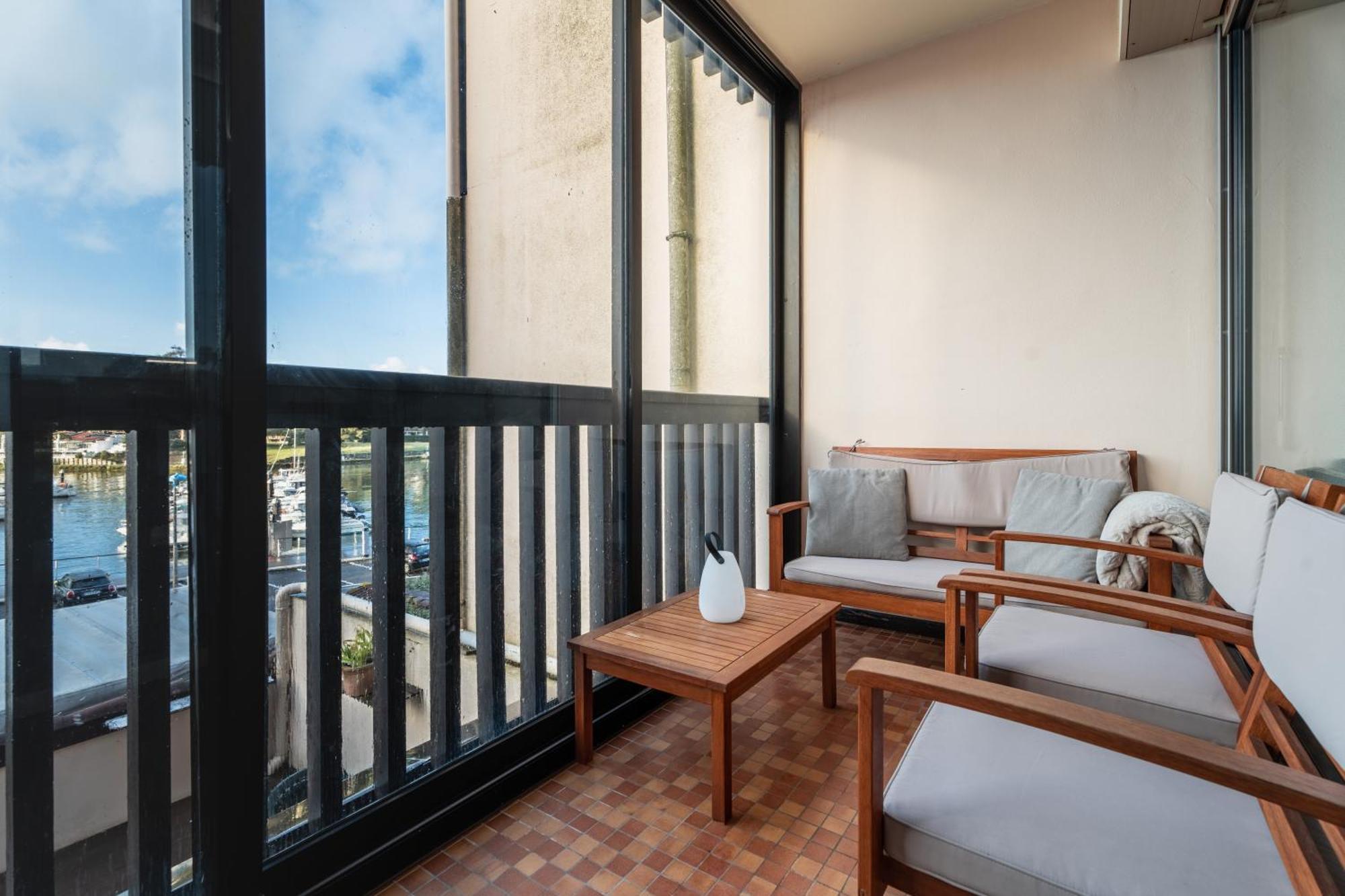 Atlantic Selection - Vue Port - Avec Loggia Et Parking Apartment Capbreton Luaran gambar