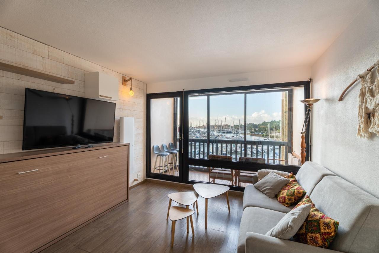 Atlantic Selection - Vue Port - Avec Loggia Et Parking Apartment Capbreton Luaran gambar