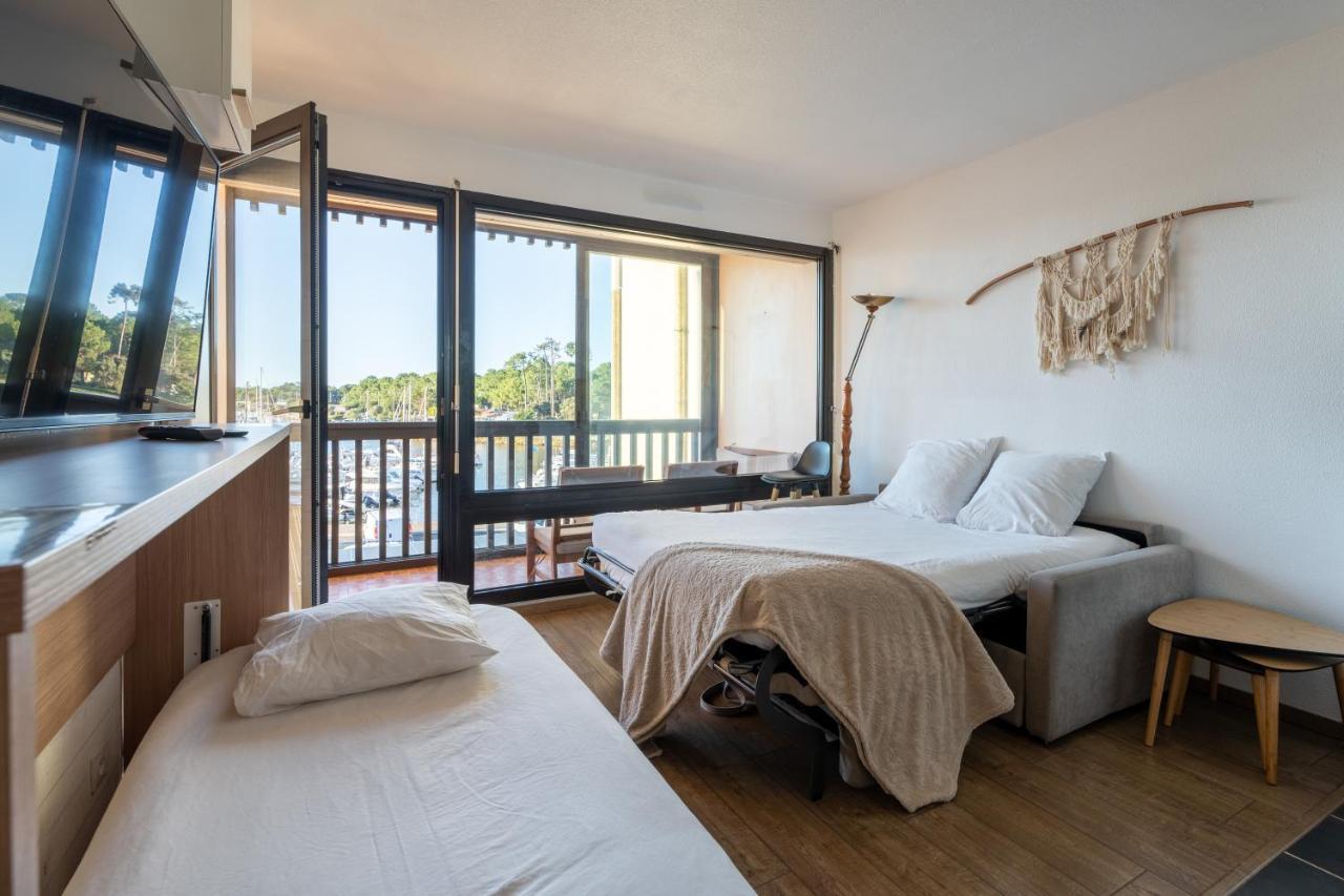 Atlantic Selection - Vue Port - Avec Loggia Et Parking Apartment Capbreton Luaran gambar