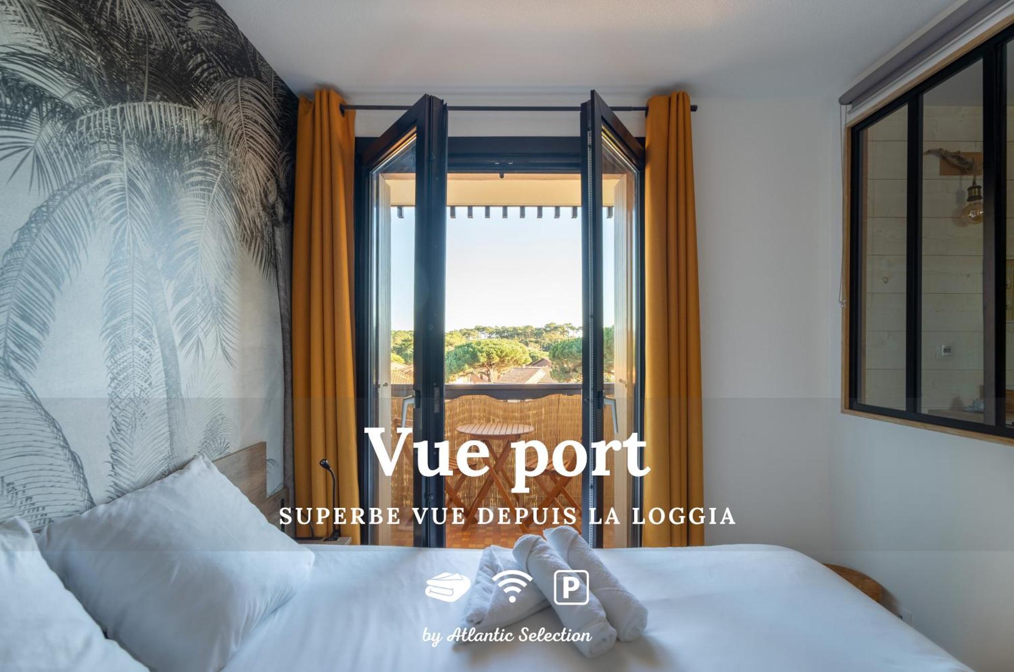 Atlantic Selection - Vue Port - Avec Loggia Et Parking Apartment Capbreton Luaran gambar